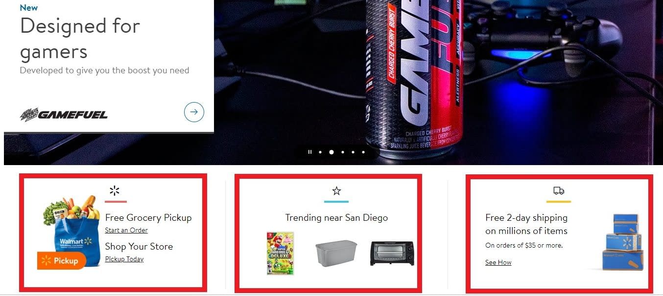 walmart ecommerce website