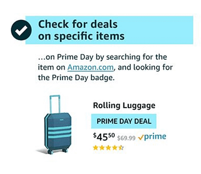 amazon prime day 2019 luggage deals